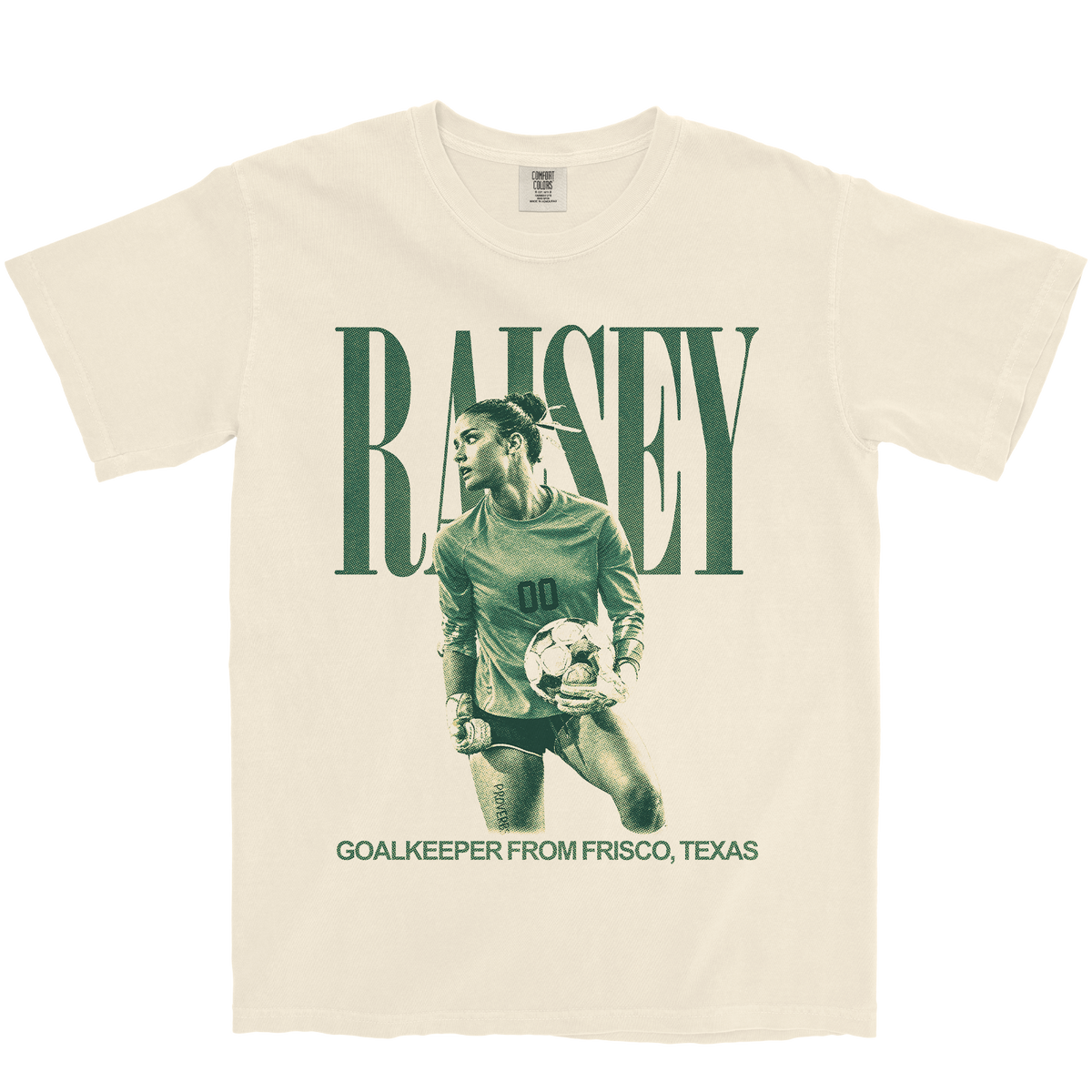 BRIT RAISEY VINTAGE IVORY TEE