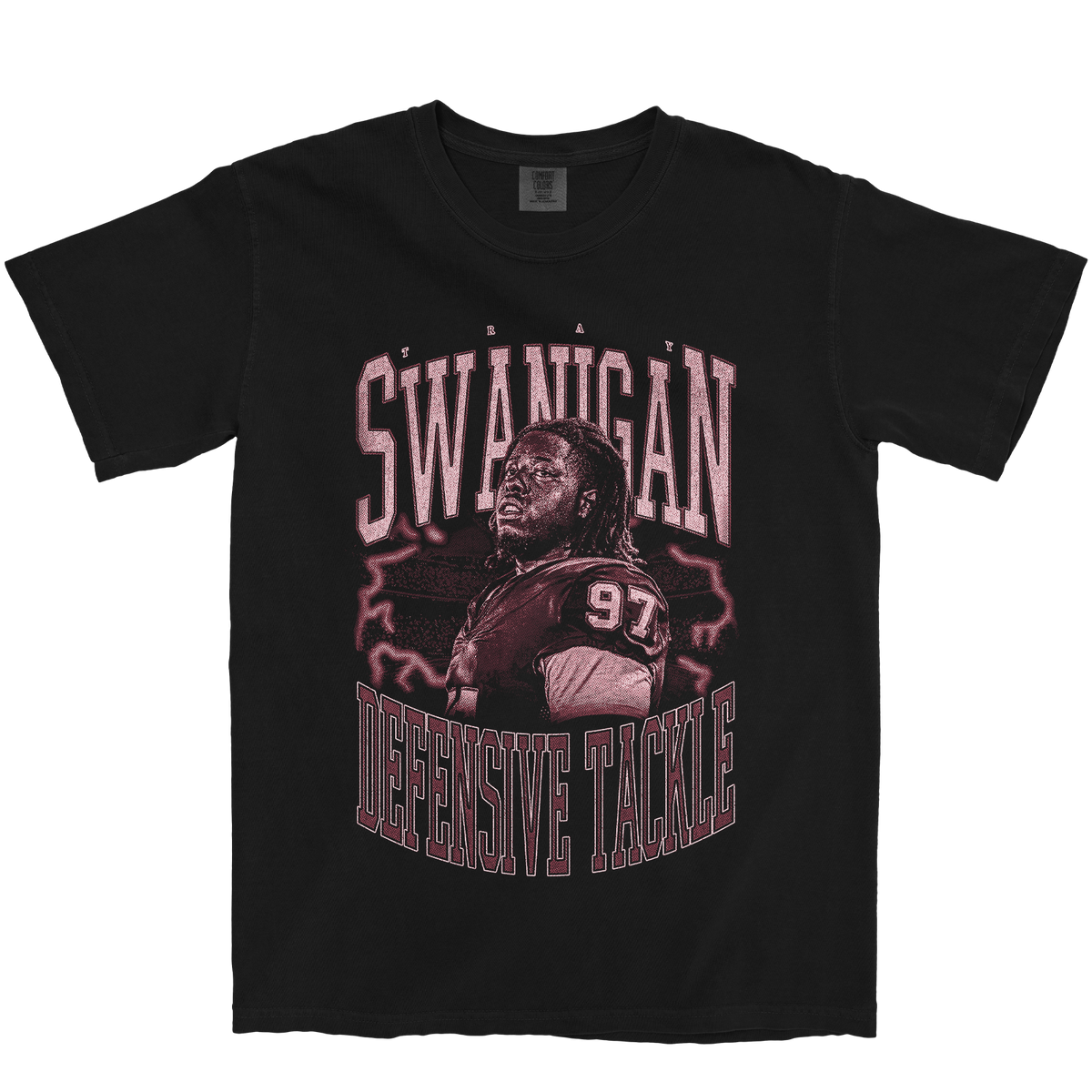 TRAY SWANIGAN VINTAGE BLACK TEE