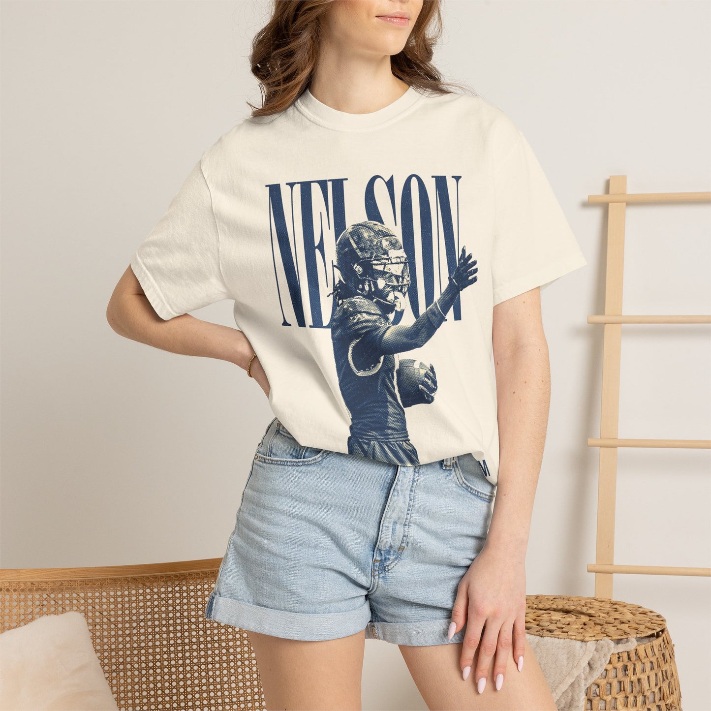 ERIC NELSON JR. VINTAGE IVORY TEE