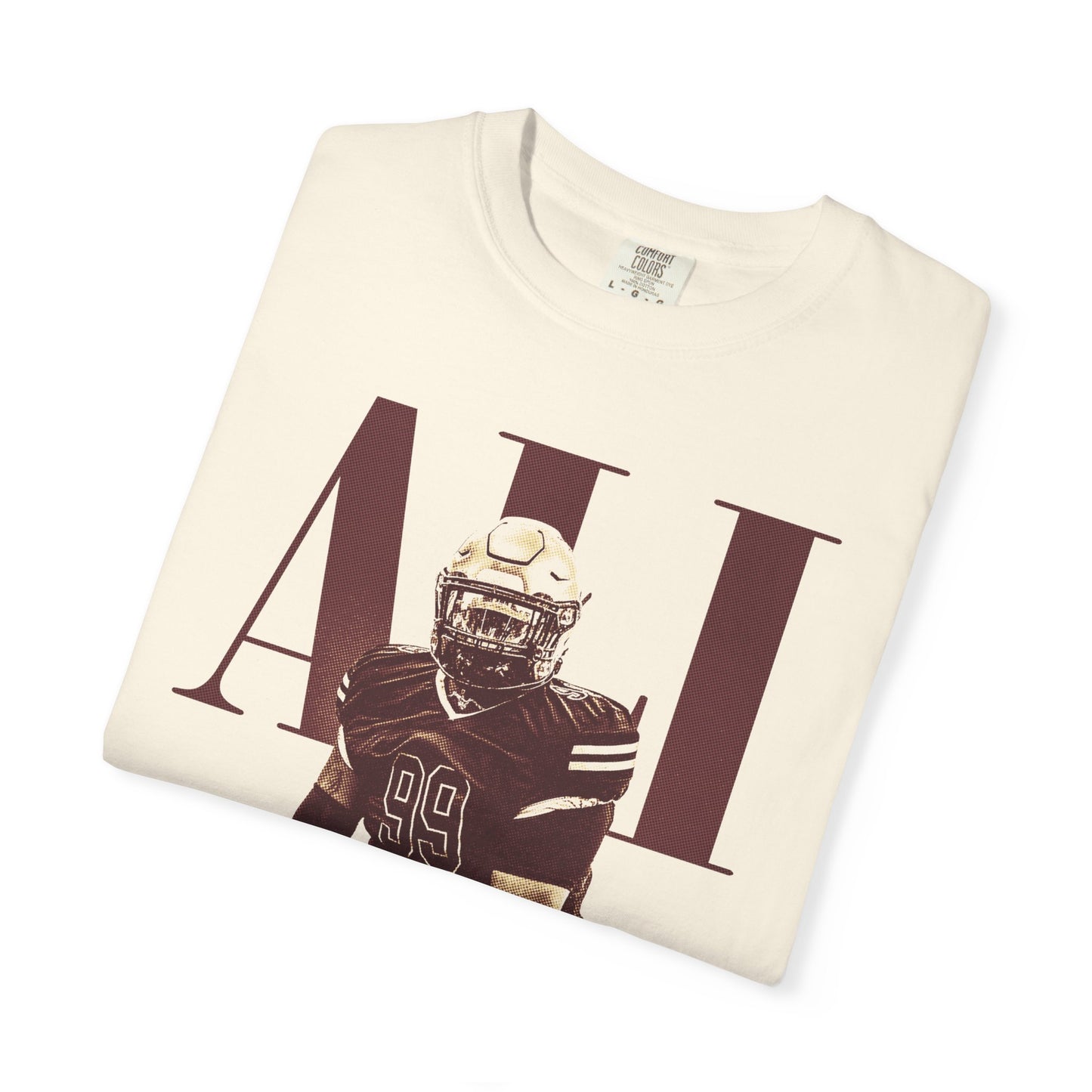 JUSSIAH ALI VINTAGE IVORY TEE
