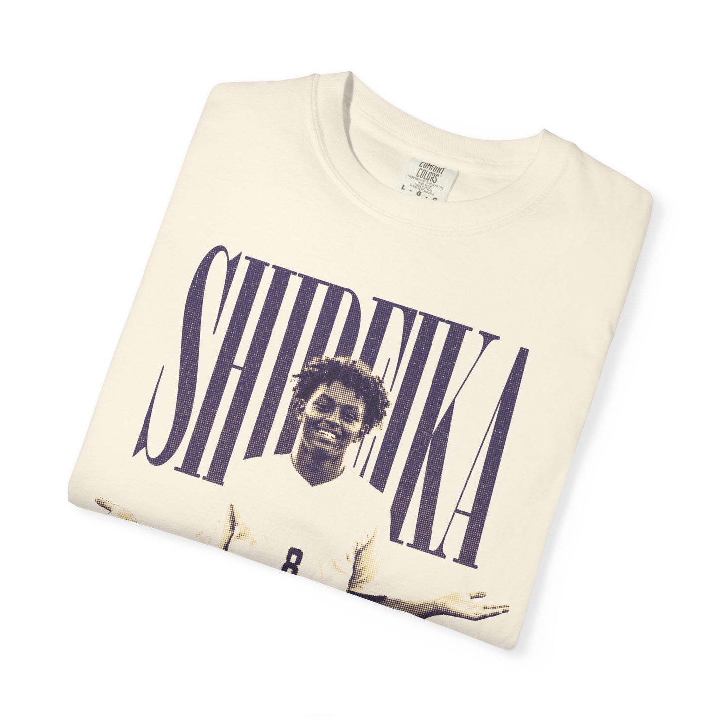 AMRO SHIBEIKA VINTAGE IVORY TEE