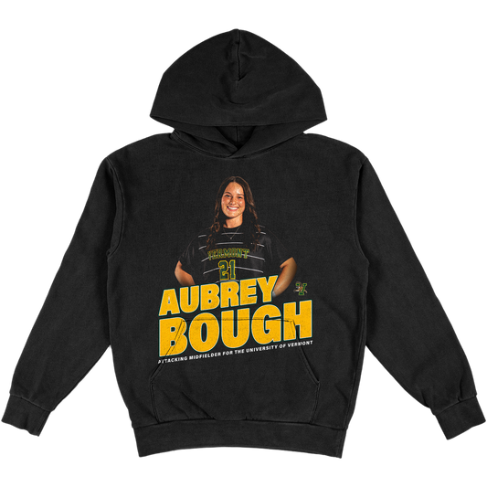 AUBREY BOUGH VINTAGE HEAVYWEIGHT BLACK HOODIE