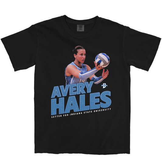 AVERY HALES VINTAGE BLACK TEE