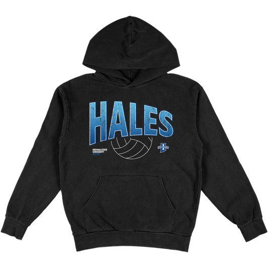 AVERY HALES HEAVYWEIGHT BLACK HOODIE