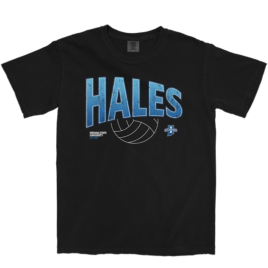AVERY HALES VOLLEYBALL BLACK TEE