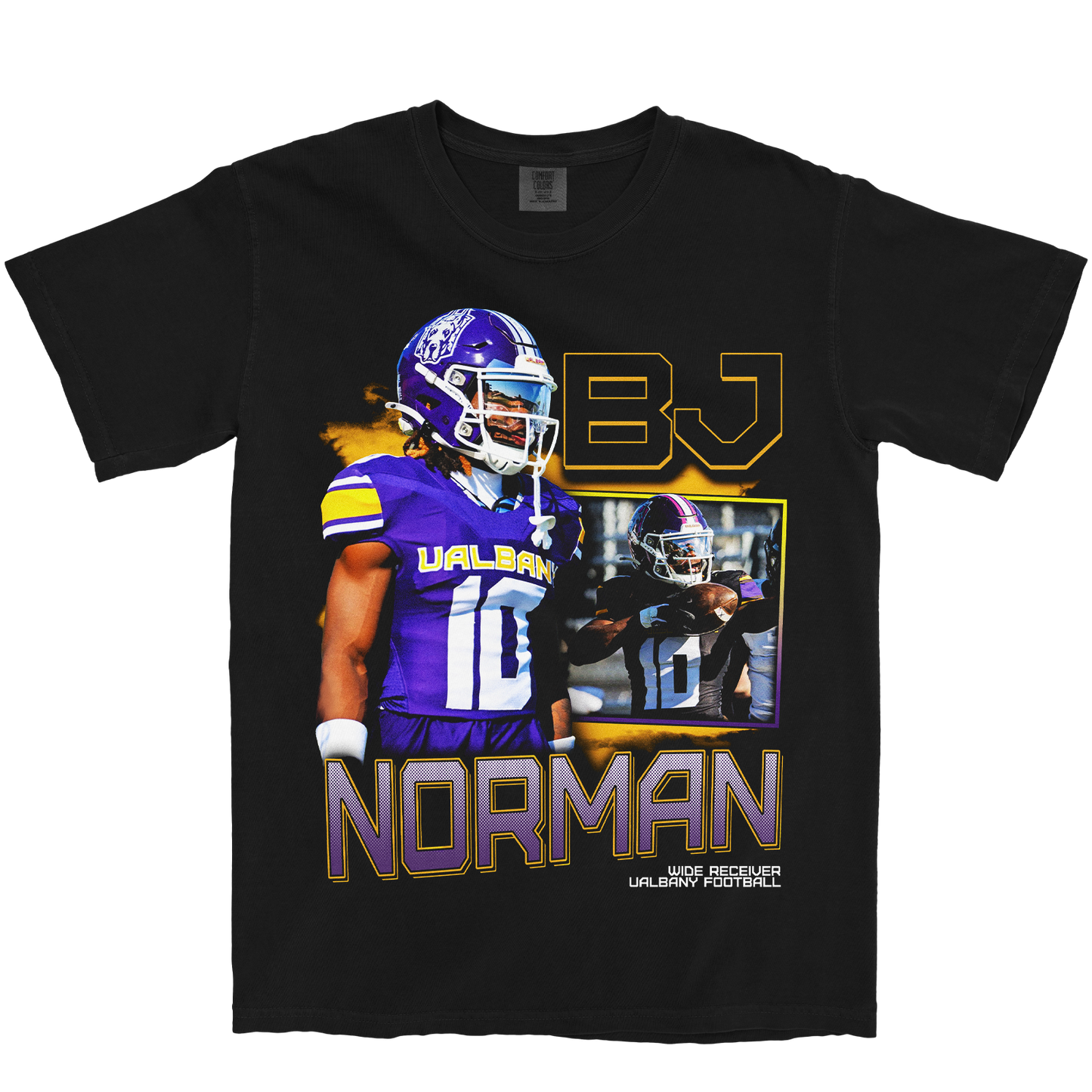 BJ NORMAN GRAPHIC BLACK TEE