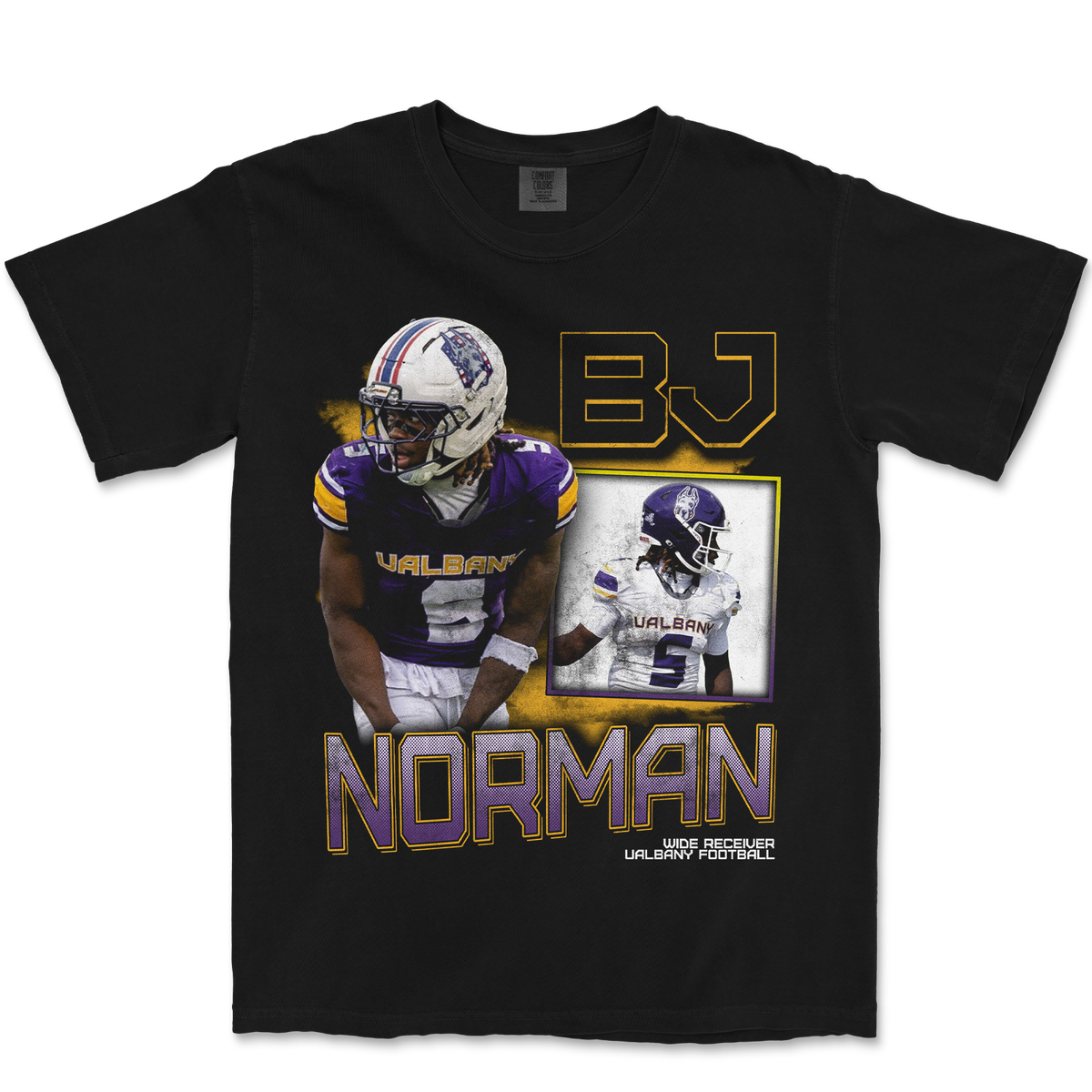 BJ NORMAN GRAPHIC BLACK TEE