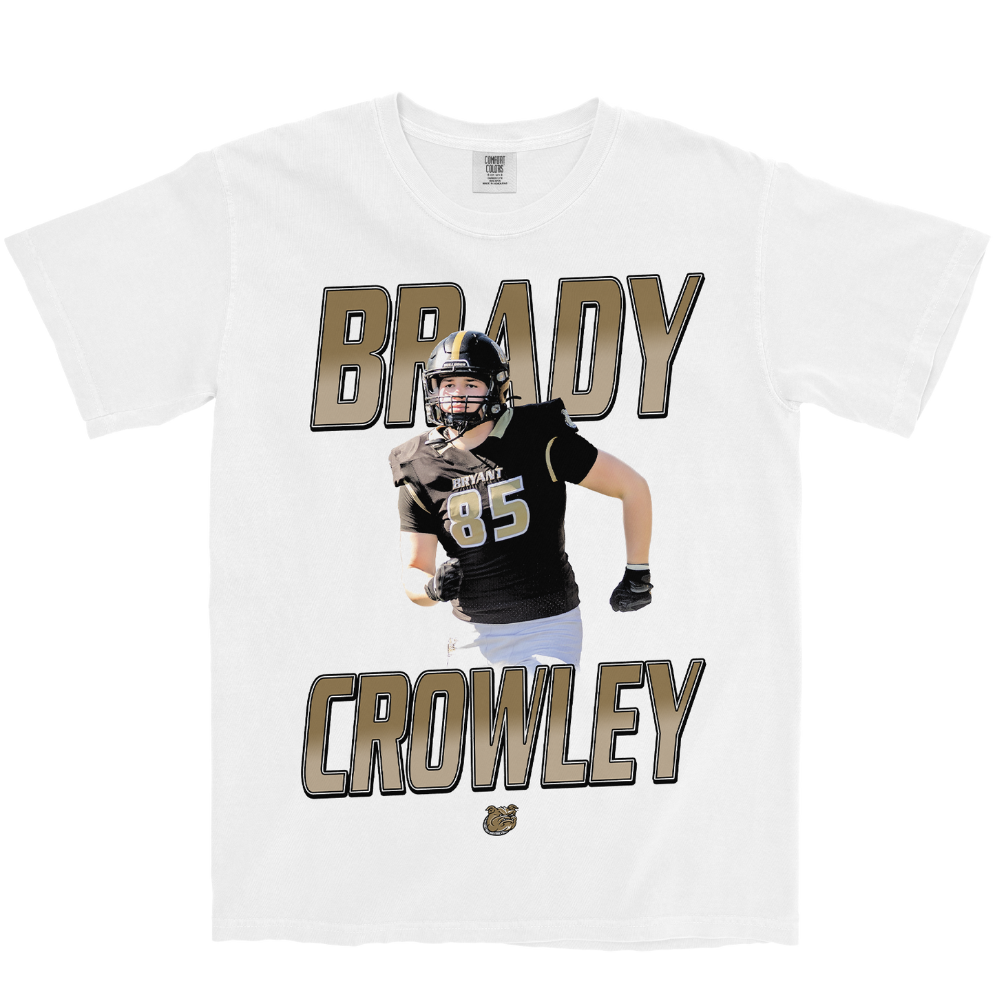 BRADY CROWLEY VINTAGE WHITE TEE