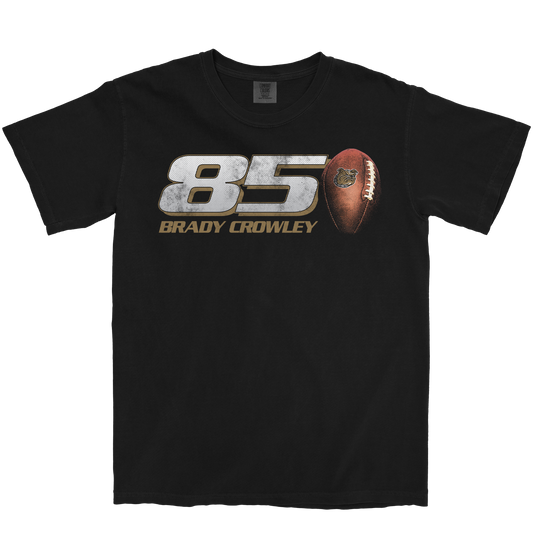 BRADY CROWLEY '85' BLACK TEE