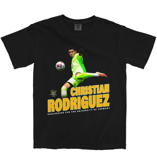 CHRISTIAN RODRIGUEZ VINTAGE BLACK TEE