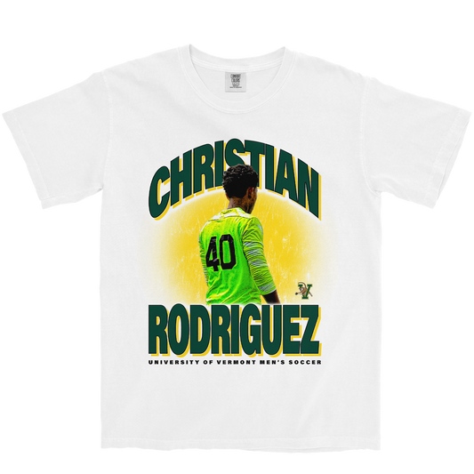 CHRISTIAN RODRIGUEZ RETRO WHITE TEE