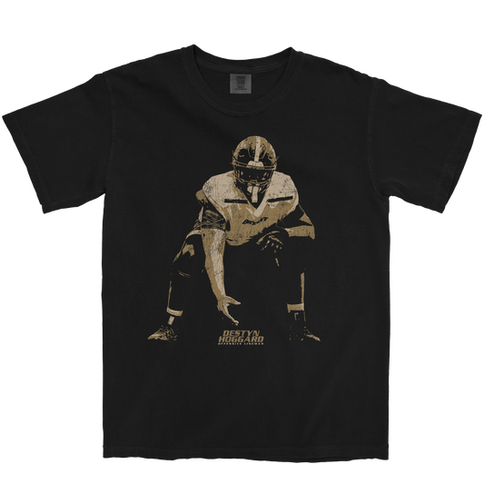 DESTYN HOGGARD GRUNGE BLACK TEE
