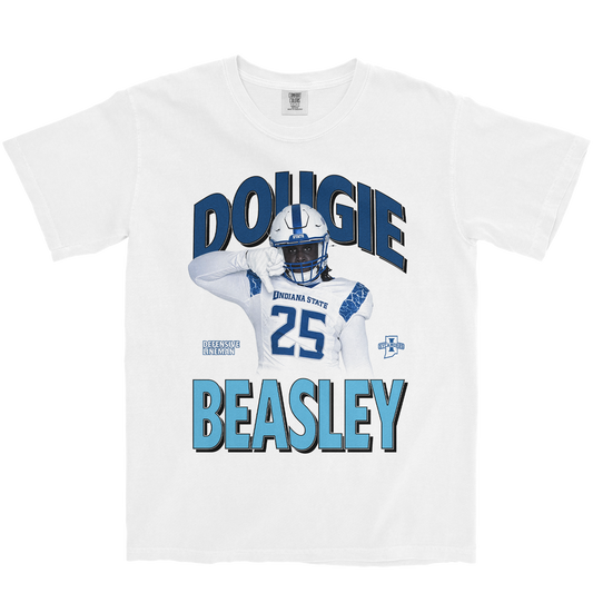 ROBERT BEASLEY RETRO WHITE TEE