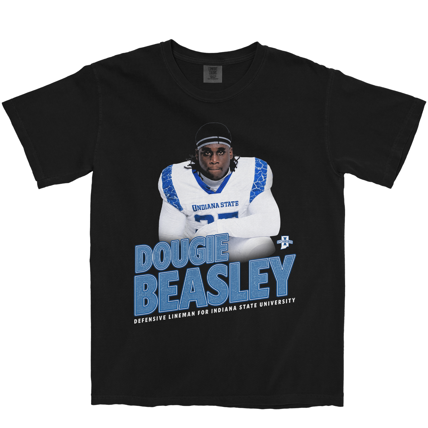 ROBERT BEASLEY VINTAGE BLACK TEE