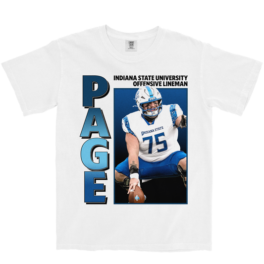 DREW PAGE RETRO WHITE TEE