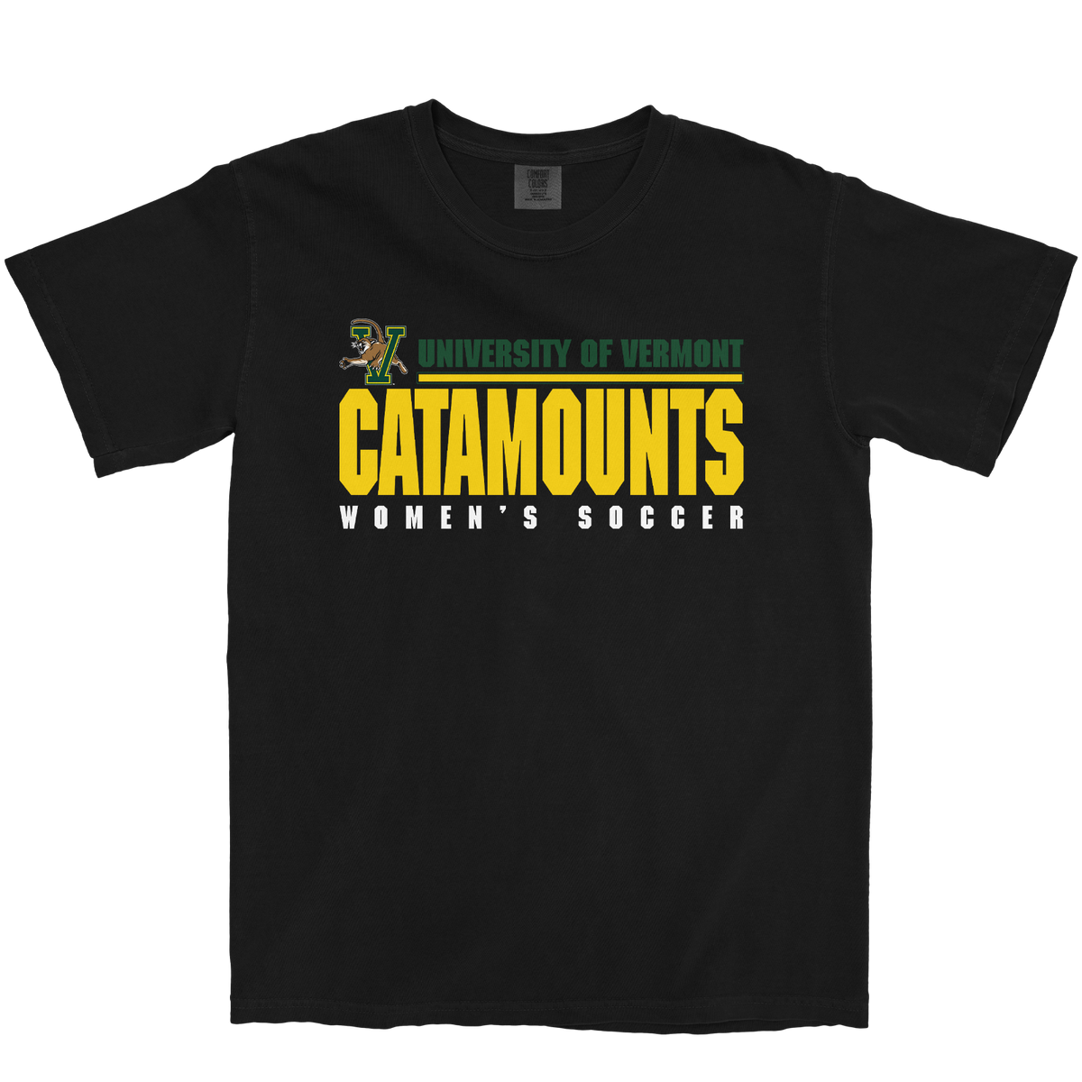 ELENI STOWELL WOMEN'S SOCCER BLACK TEE