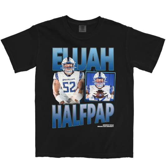 ELIJAH HALFPAP GRAPHIC BLACK TEE