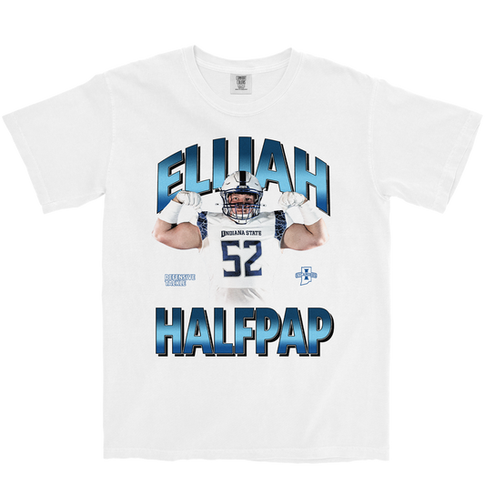 ELIJAH HALFPAP RETRO WHITE TEE