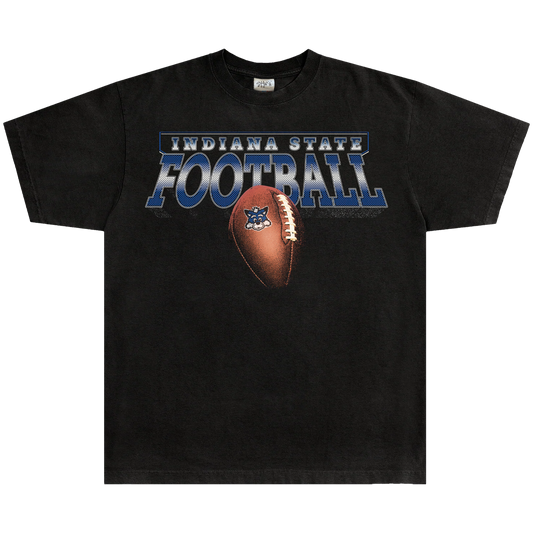 INDIANA STATE UNIVERSITY FOOTBALL HEAVYWEIGHT T-SHIRT