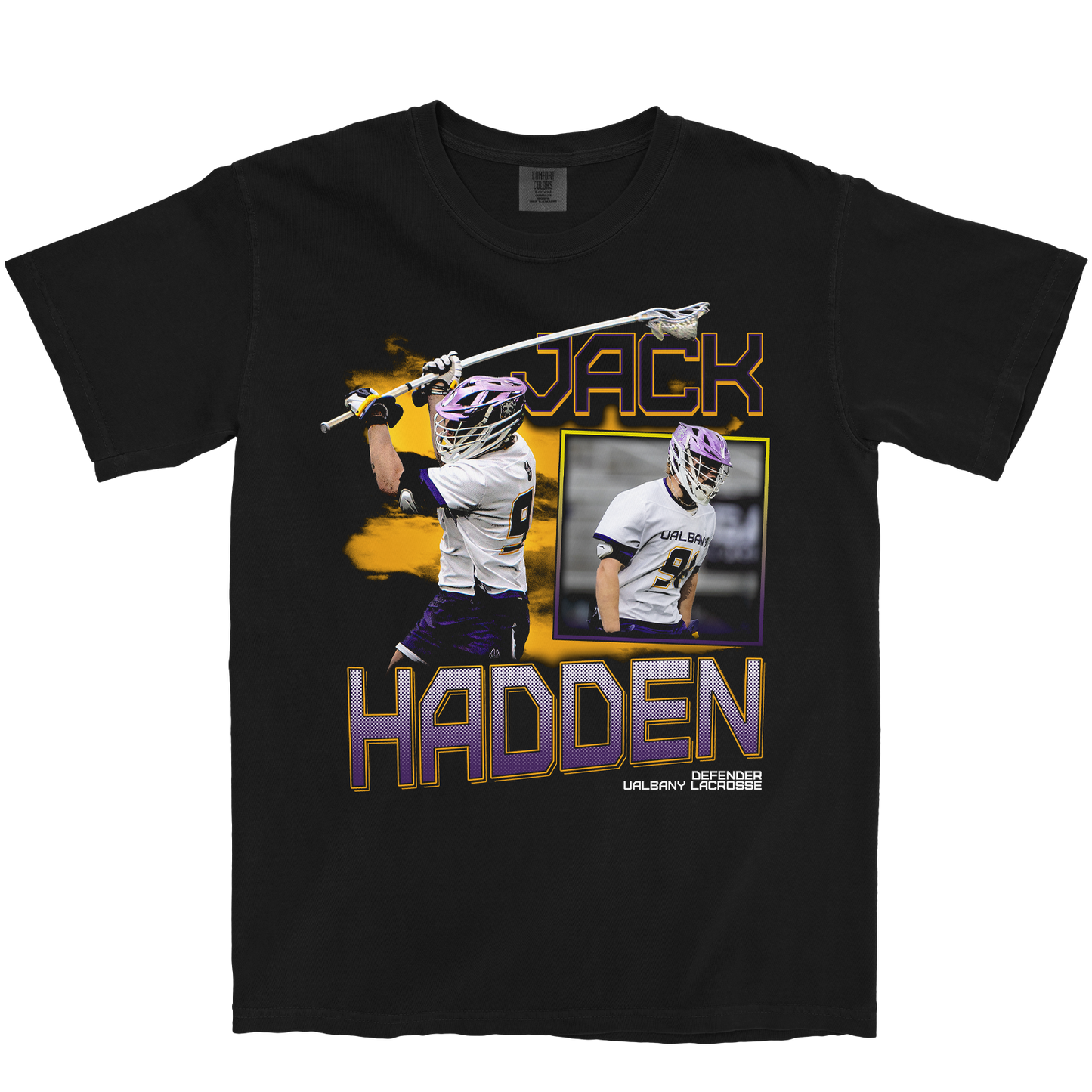 JACK HADDEN GRAPHIC BLACK TEE