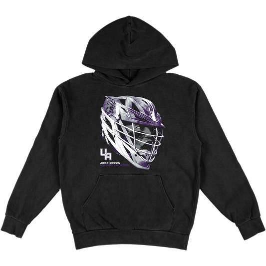 JACK HADDEN HEAVYWEIGHT BLACK HOODIE