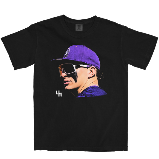 JAXON MUELLER PORTRAIT BLACK TEE