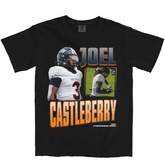 JOEL CASTLEBERRY GRAPHIC BLACK TEE