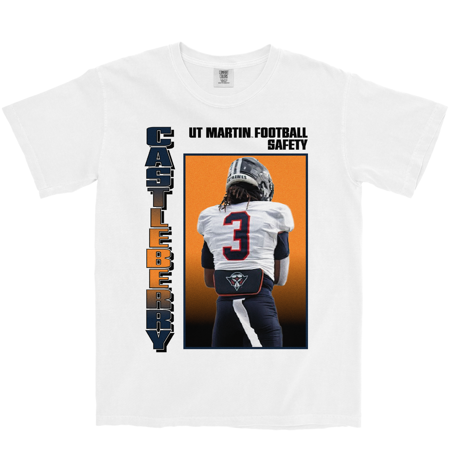 JOEL CASTLEBERRY RETRO WHITE TEE