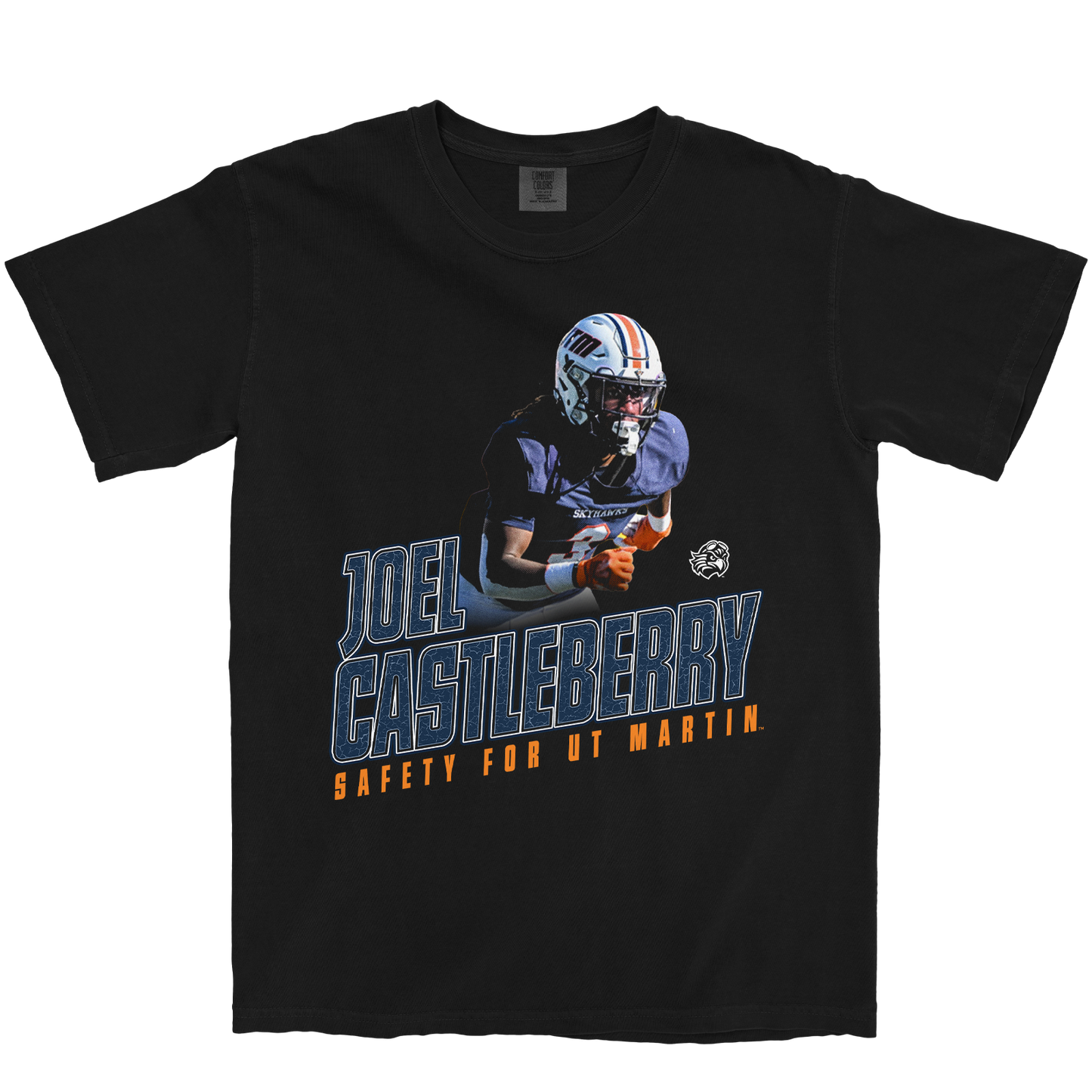 JOEL CASTLEBERRY VINTAGE BLACK TEE