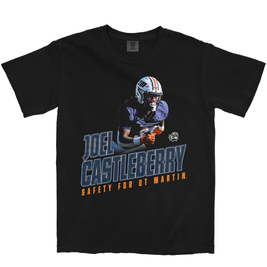 JOEL CASTLEBERRY VINTAGE BLACK TEE