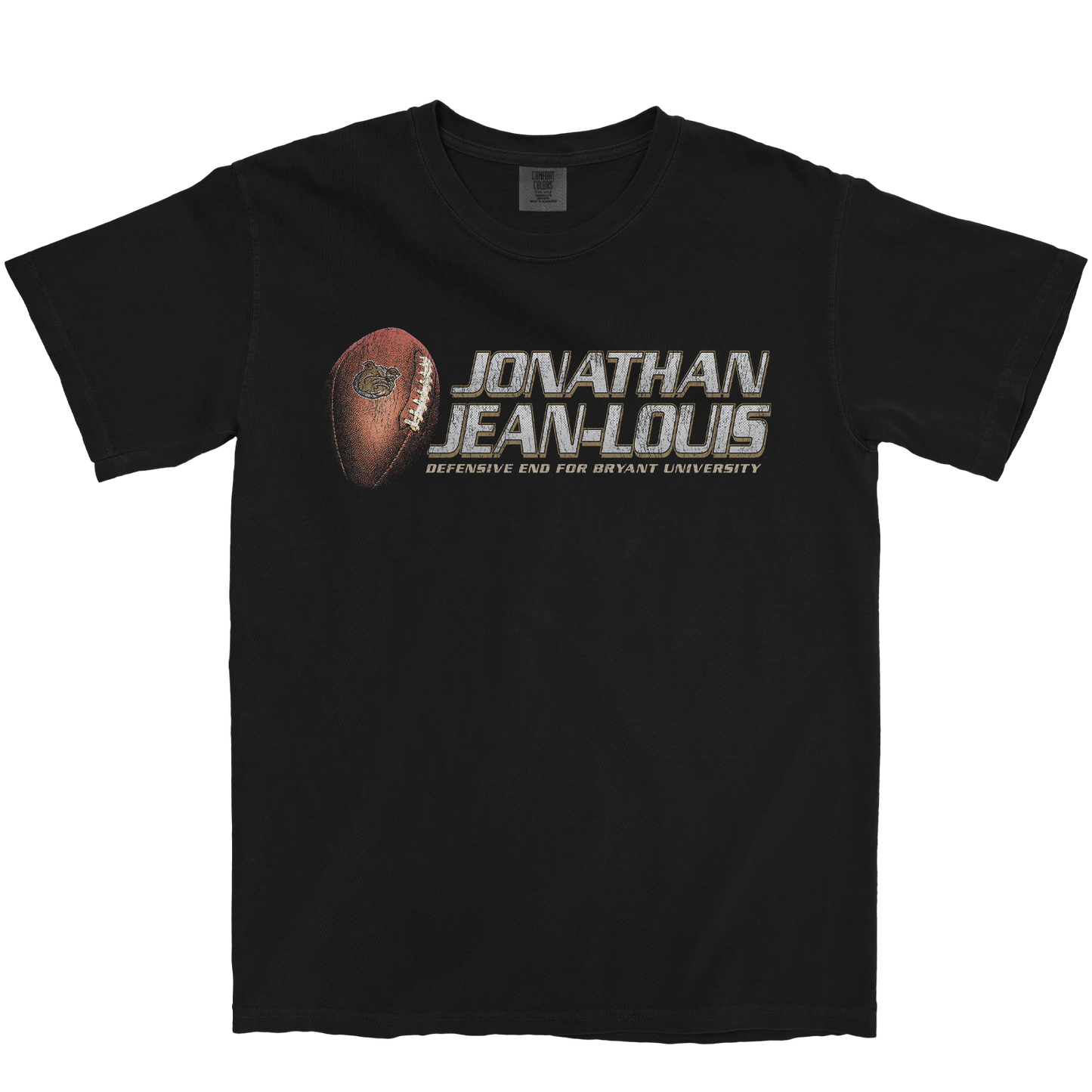 JONATHAN JEAN-LOUIS FOOTBALL BLACK TEE