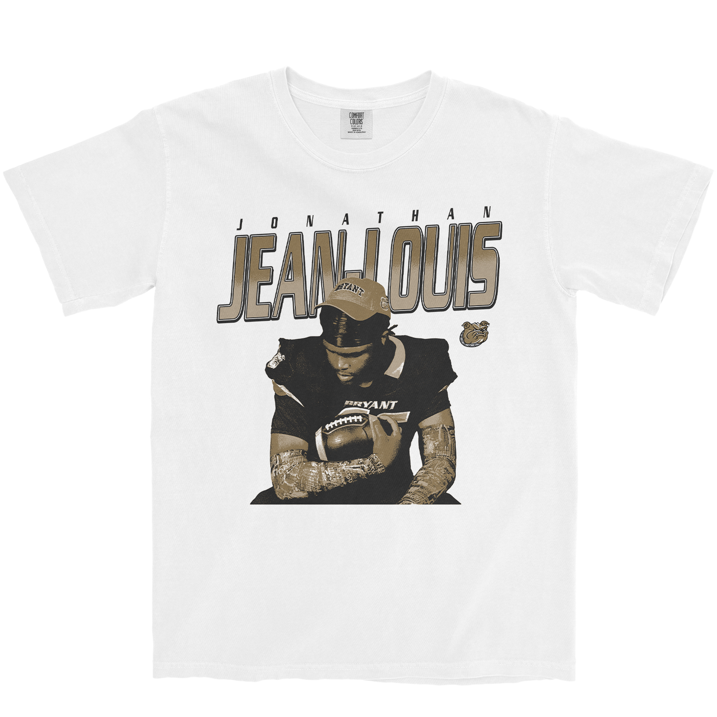 JONATHAN JEAN-LOUIS RETRO WHITE TEE