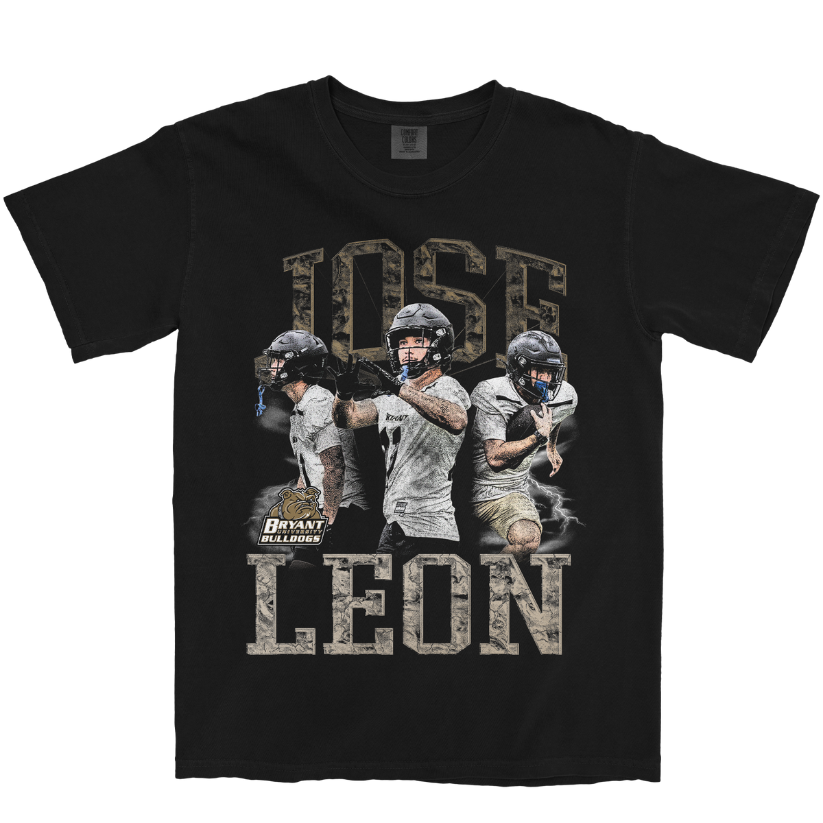 JOSE LEON GRAPHIC BLACK TEE