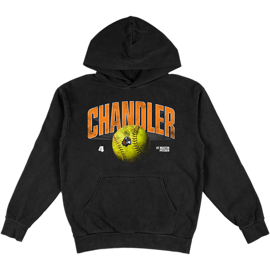 KAYTIE CHANDLER HEAVYWEIGHT BLACK HOODIE