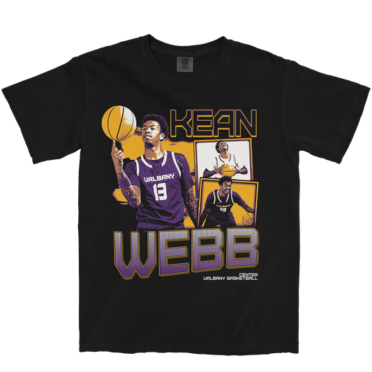 KEAN WEBB GRAPHIC BLACK TEE