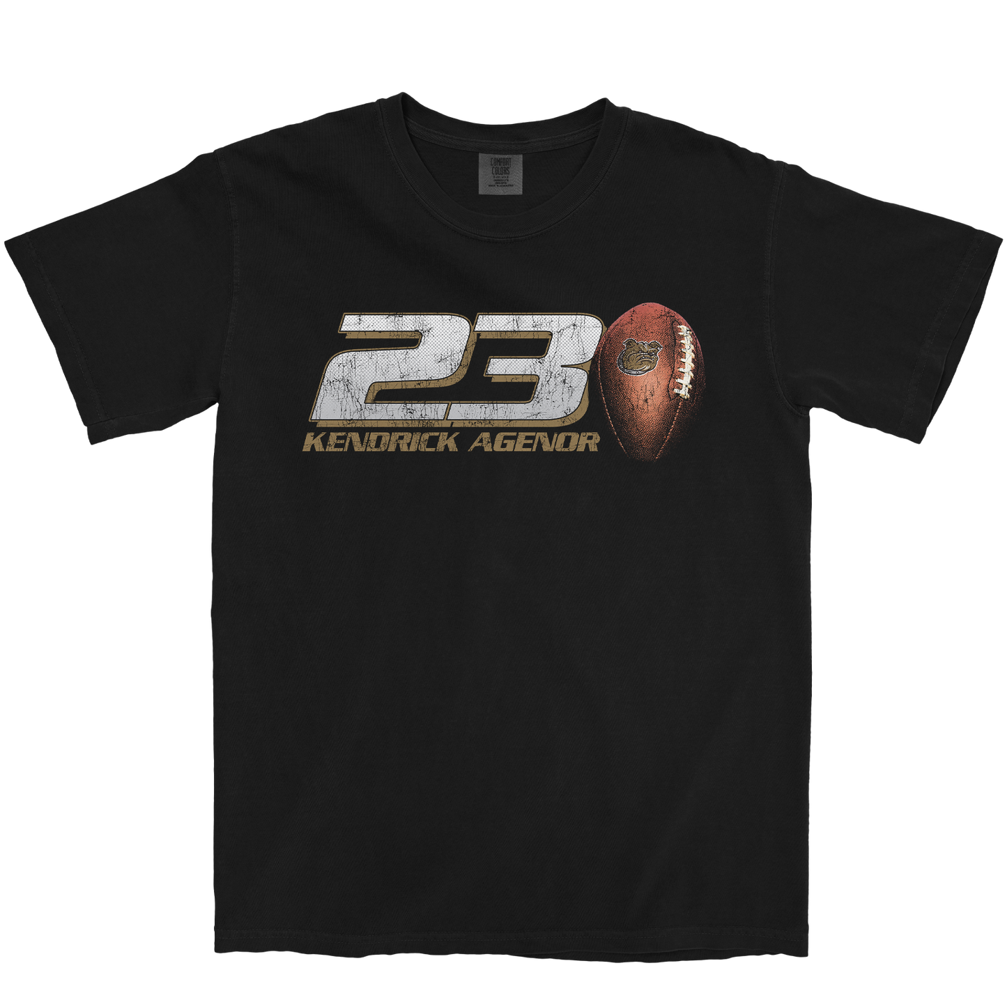 KENDRICK AGENOR '23' BLACK TEE