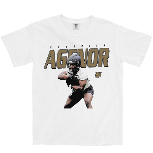 KENDRICK AGENOR RETRO WHITE TEE