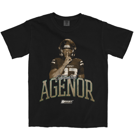 KENDRICK AGENOR VINTAGE BLACK TEE