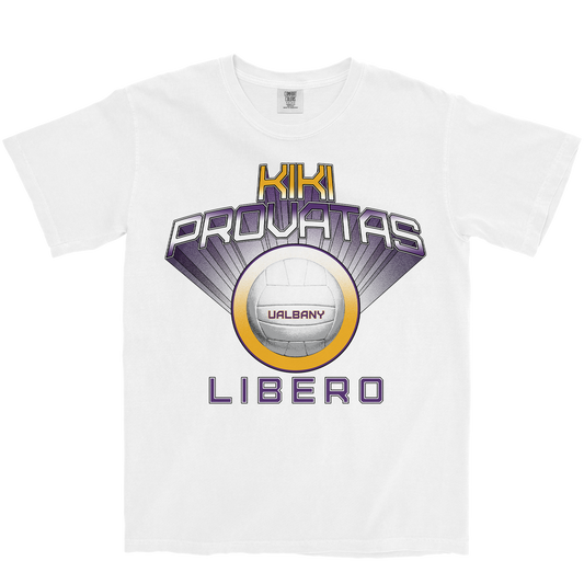 KIKI PROVATAS "LIBERO" WHITE TEE