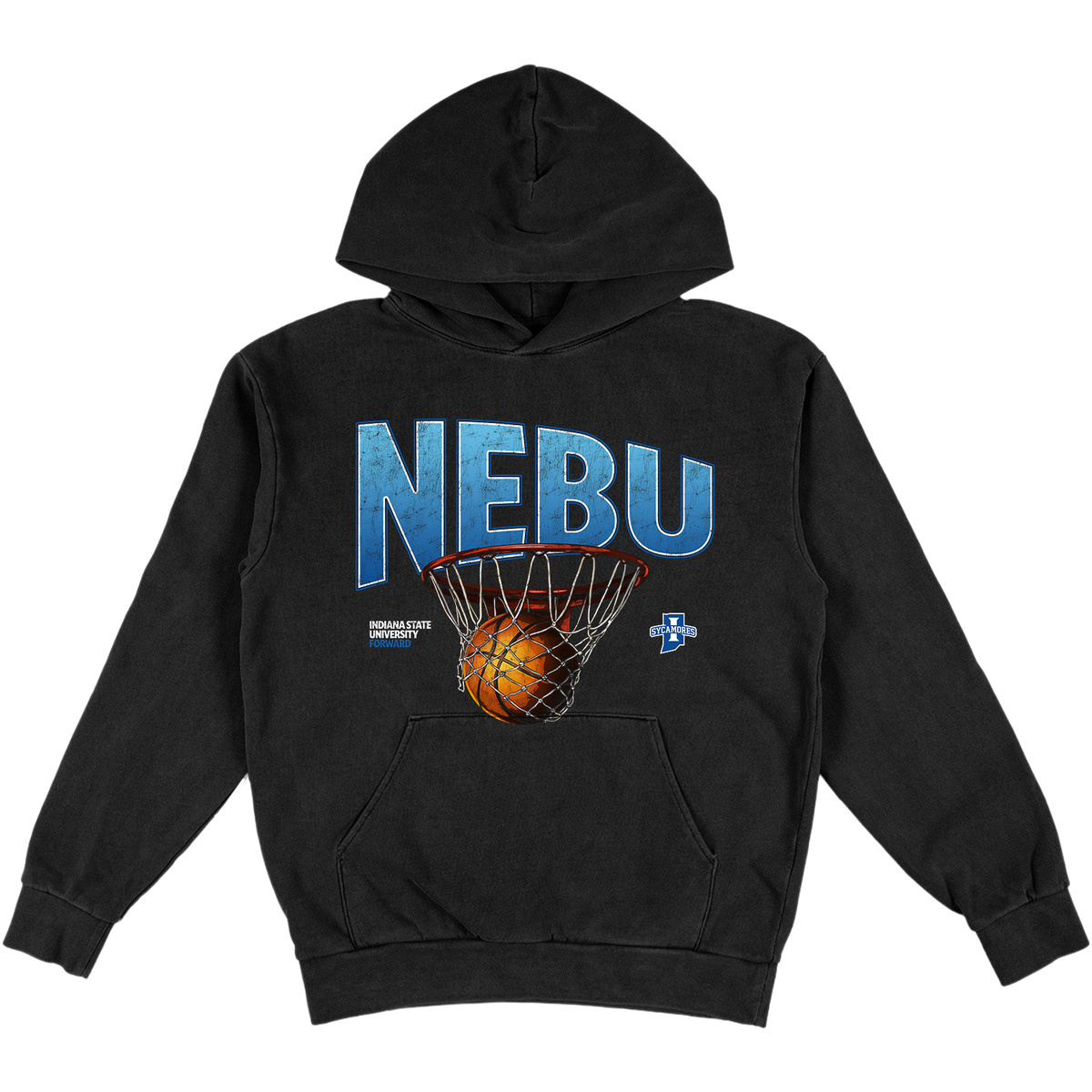 KRISTEN MCMILLAN 'NEBU' HEAVYWEIGHT BLACK HOODIE