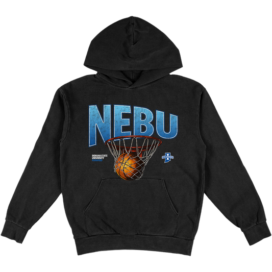 KRISTEN MCMILLAN 'NEBU' HEAVYWEIGHT BLACK HOODIE