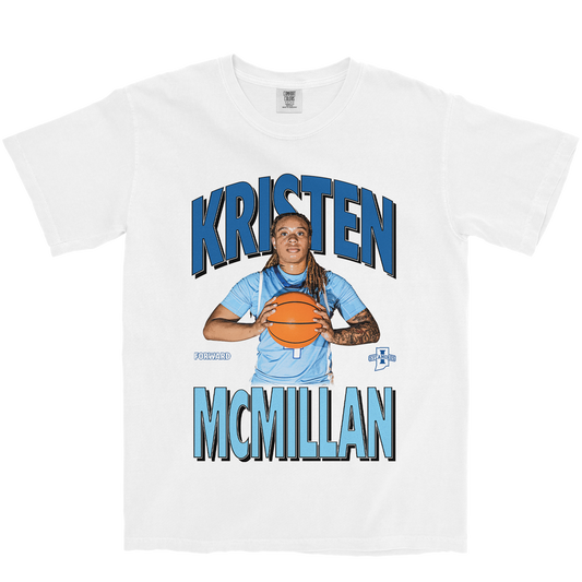 KRISTEN MCMILLAN RETRO WHITE TEE