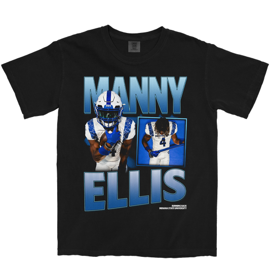 MANNY ELLIS GRAPHIC BLACK TEE