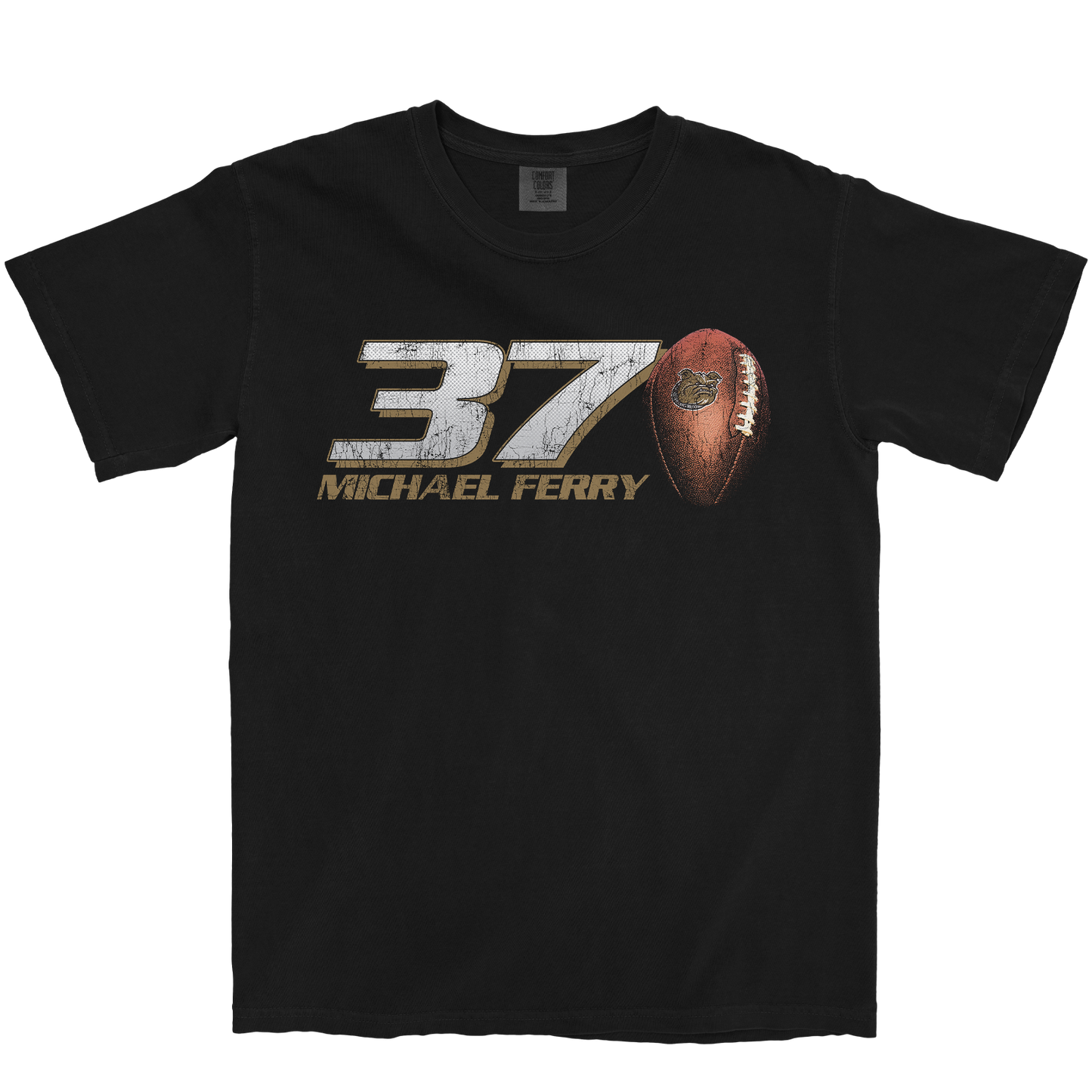 MICHAEL FERRY '37' BLACK TEE
