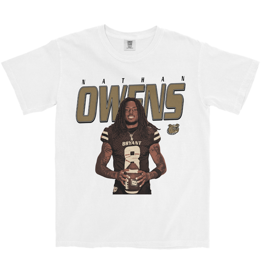 NATHAN OWENS RETRO WHITE TEE