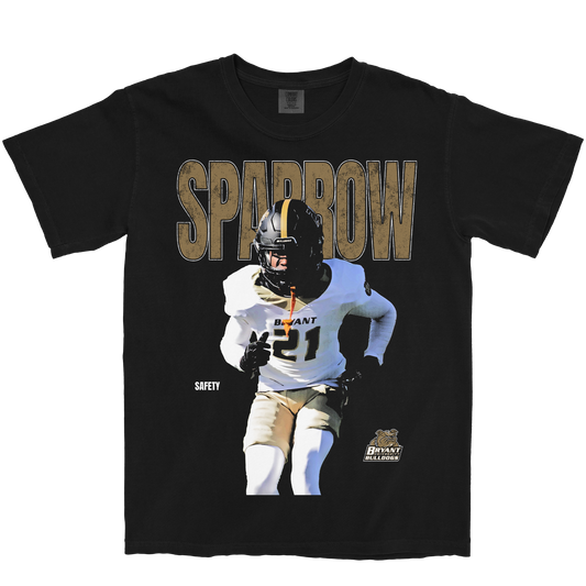 NELSON SPARROW VINTAGE BLACK TEE