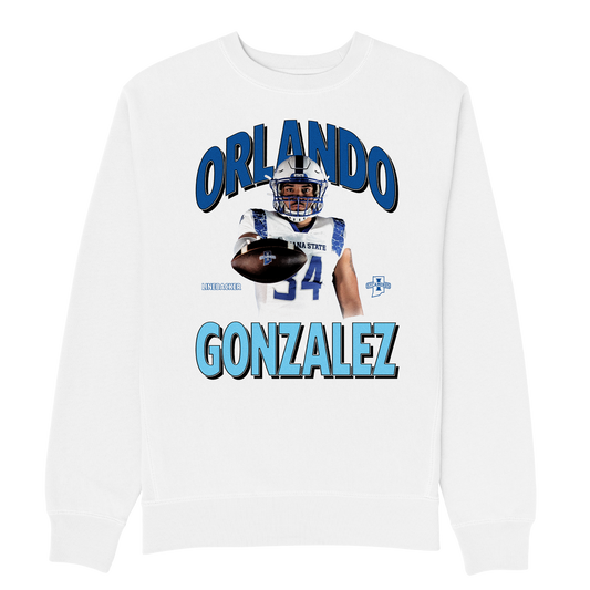 ORLANDO GONZALEZ WHITE HEAVYWEIGHT CREWNECK