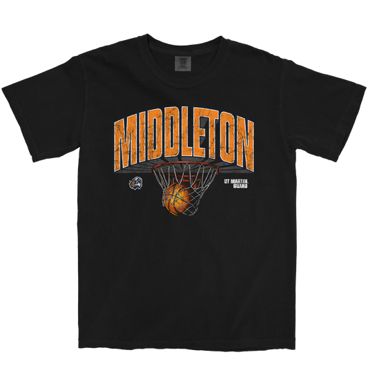 SIDNI MIDDLETON BASKETBALL BLACK TEE