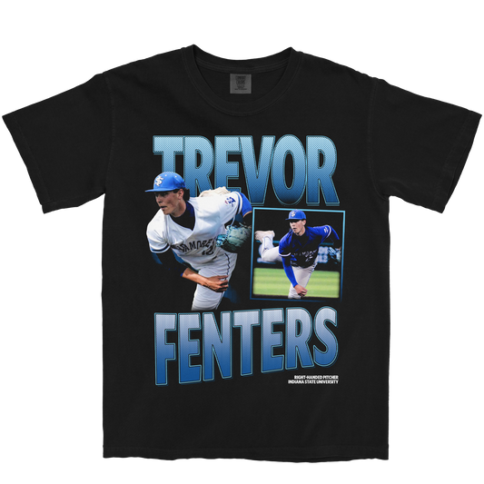 TREVOR FENTERS GRAPHIC BLACK TEE