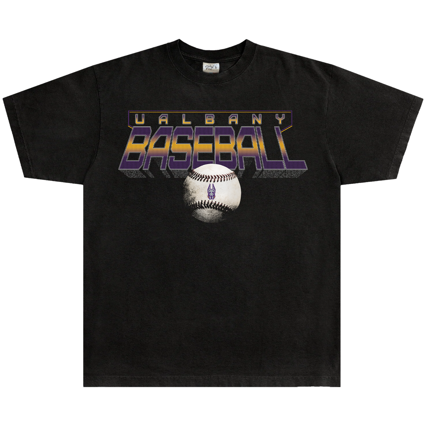UNIVERSITY AT ALBANY BASEBALL HEAVYWEIGHT T-SHIRT